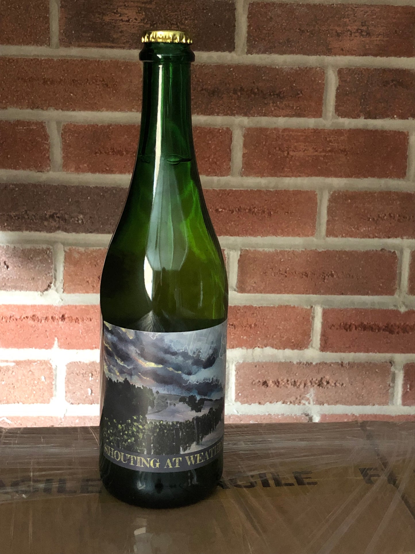 Shouting at Weather Col Fondo NV